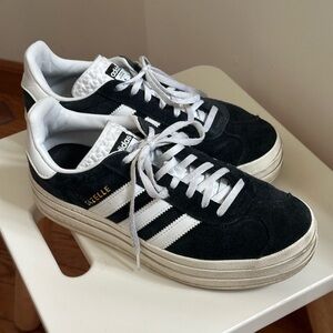 Adidas Gazelle Black and White